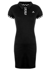 Domino Skull Polo Dress