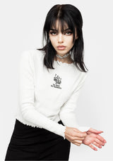 No Rain No Flowers Rib Top