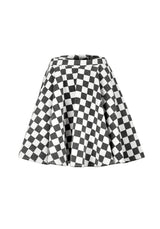 Nitro Checkerboard Skater Full Circle Skirt
