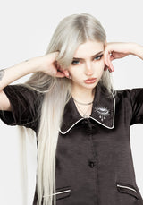 LULLABY COLLARED PYJAMA TOP