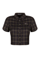 Jinx Check Co Ord Top