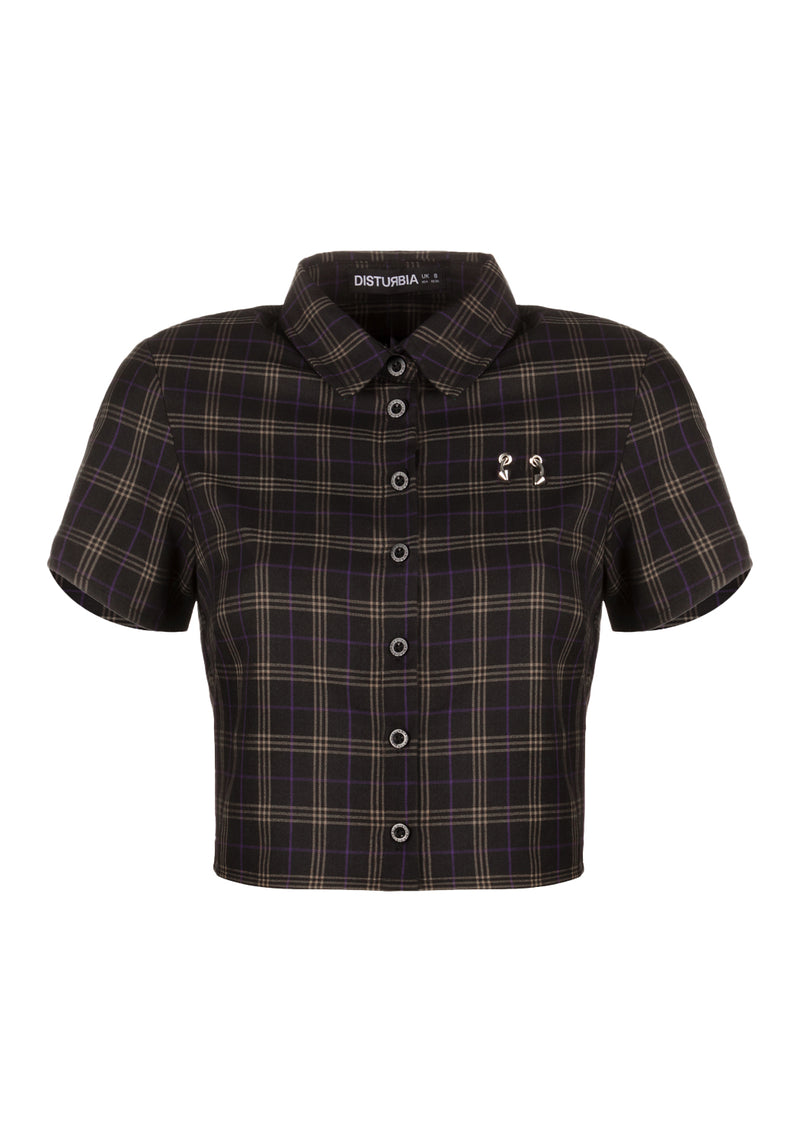 Jinx Check Co Ord Top