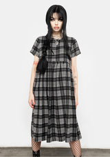 VICTORIA MIDI SMOCK DRESS