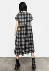 VICTORIA MIDI SMOCK DRESS