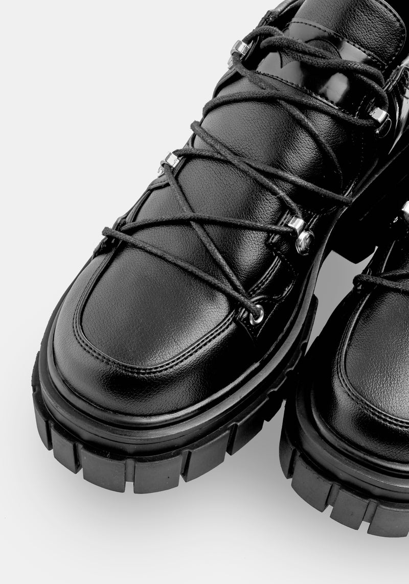 Undead Lace Up Loafers