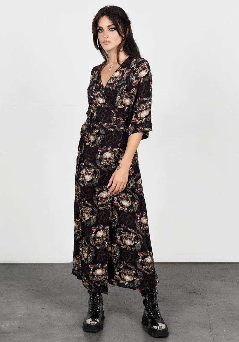 Goliath Wrap Midi Dress