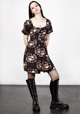 Goliath Puff Sleeve Mini Dress