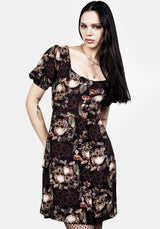 Goliath Puff Sleeve Mini Dress