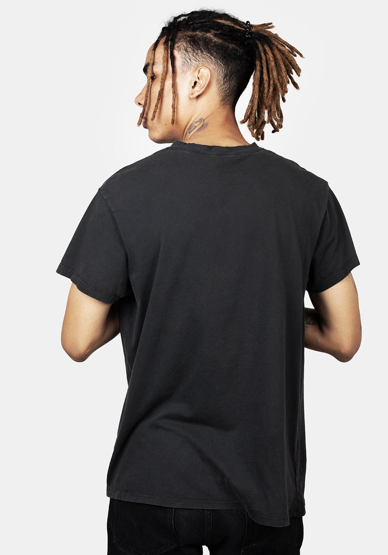 Punk Vintage Black Washed T-Shirt