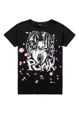 Punk Vintage Black Washed T-Shirt