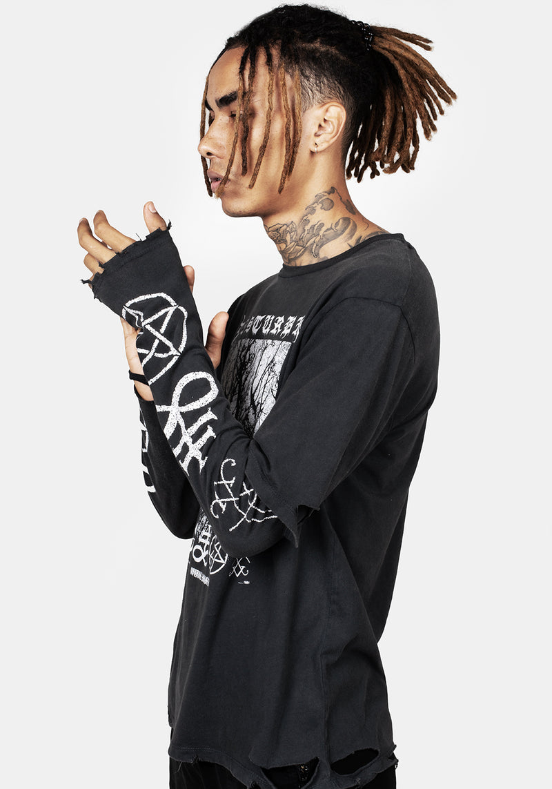Infernal Layered Long Sleeve T-Shirt