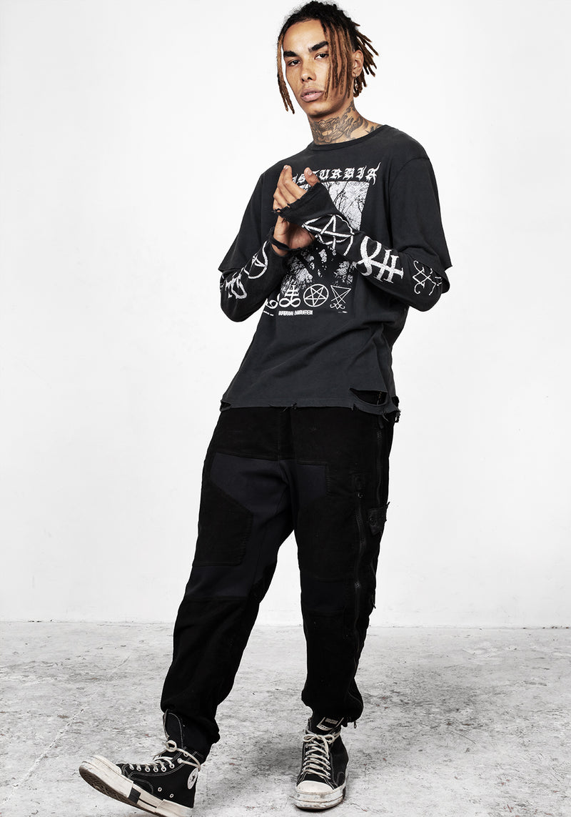 Infernal Layered Long Sleeve T-Shirt