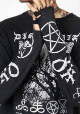Infernal Layered Long Sleeve T-Shirt