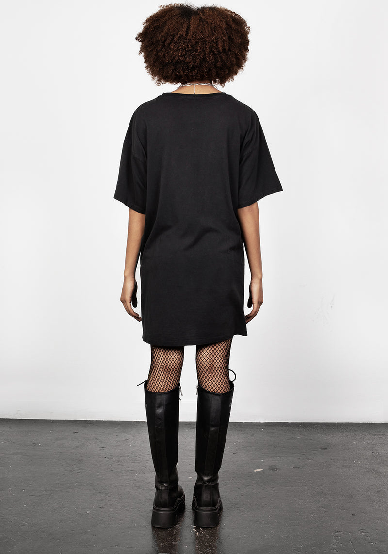 Raise the Dead Washed Tee Dress