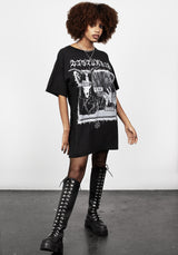 Raise the Dead Washed Tee Dress
