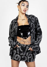 GROUNDED OVERSIZED DENIM JACKET