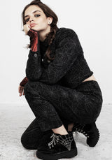 Venom Relaxed Denim Crop Jacket