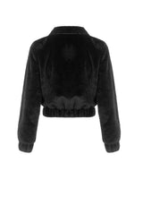 Helena Faux Fur Crop Bomber