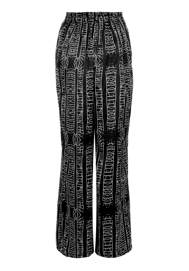 Runes Wide Leg Trousers