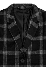 Effy Plaid Duster Coat