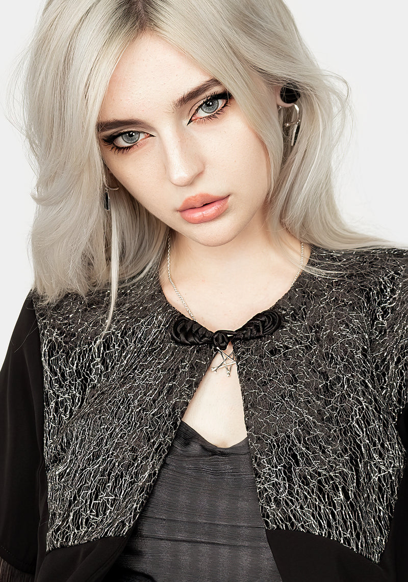 Sharona Fringed Bolero Jacket