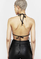 Badseed Crochet Bat Bra