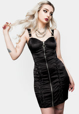 Immortelle Lace Up Corset Dress