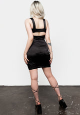 Immortelle Lace Up Corset Dress