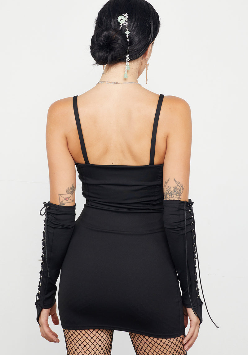 Maddy Corset Jersey Dress