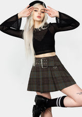 Rumpel Belted Mini Skirt