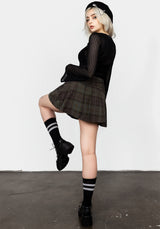 Rumpel Belted Mini Skirt