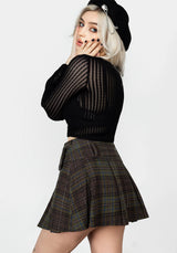 Rumpel Belted Mini Skirt