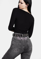 Hellbound Studded Jeans Belt