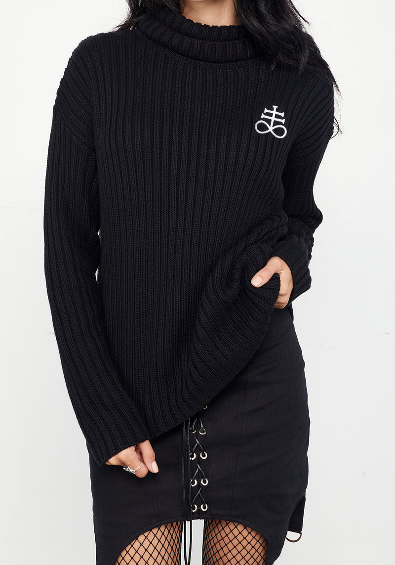 Leviathan Funnel Neck Jumper