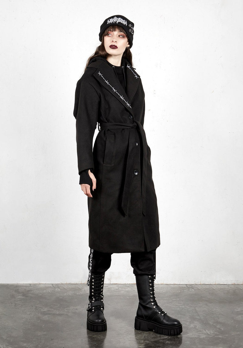 Barb Belted Coat