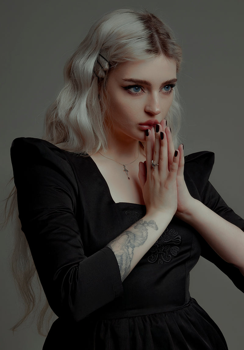 MAGDALENE MIDI DRESS