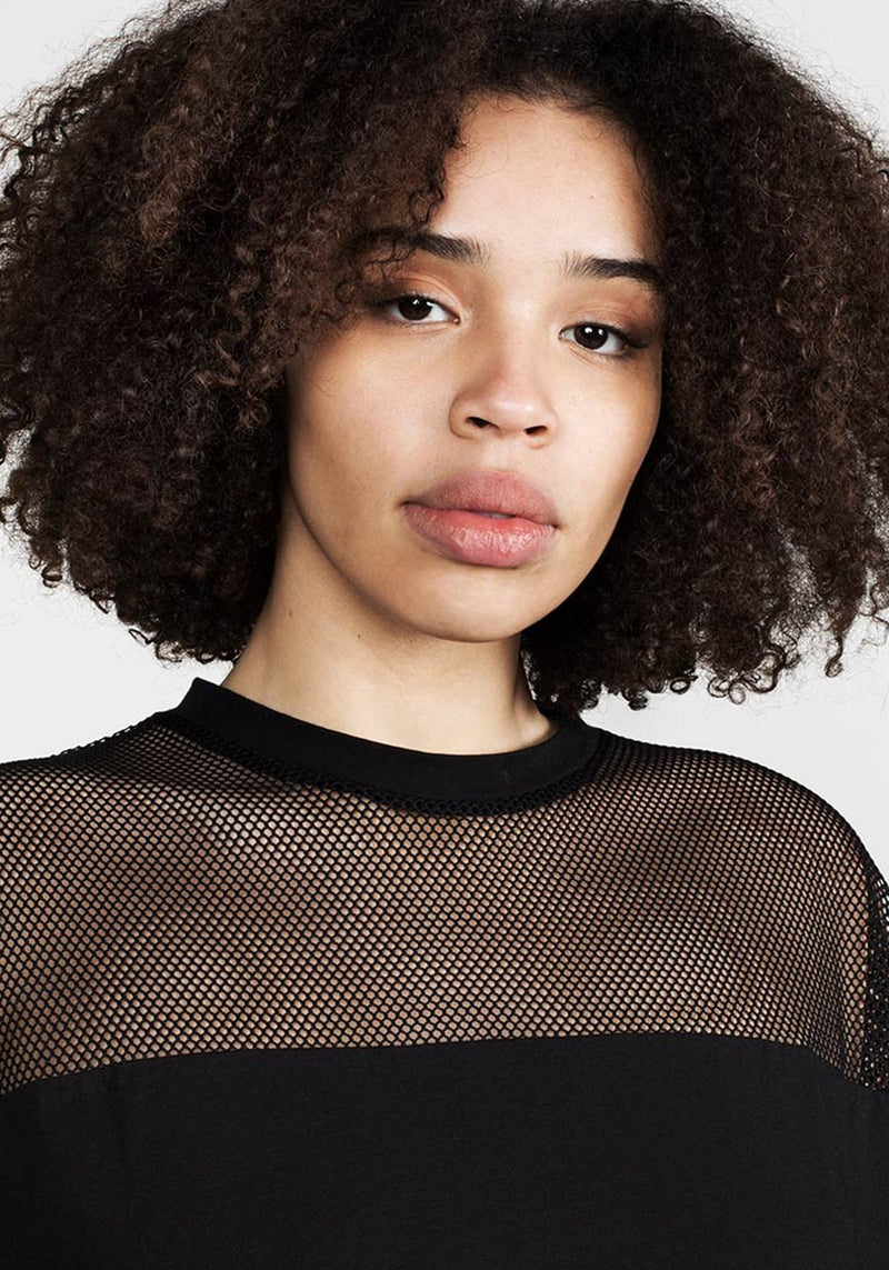 Mesh Oversized Tee