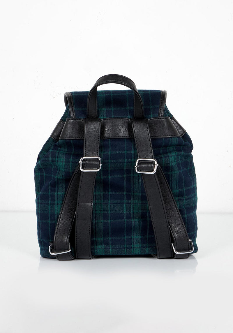 Misanthropy Plaid Backpack