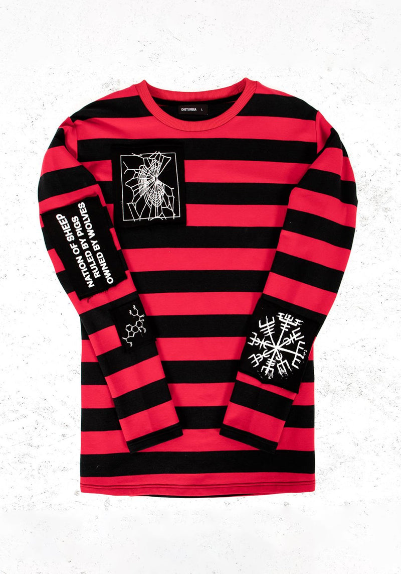 Nation Long Sleeve Stripe Tee