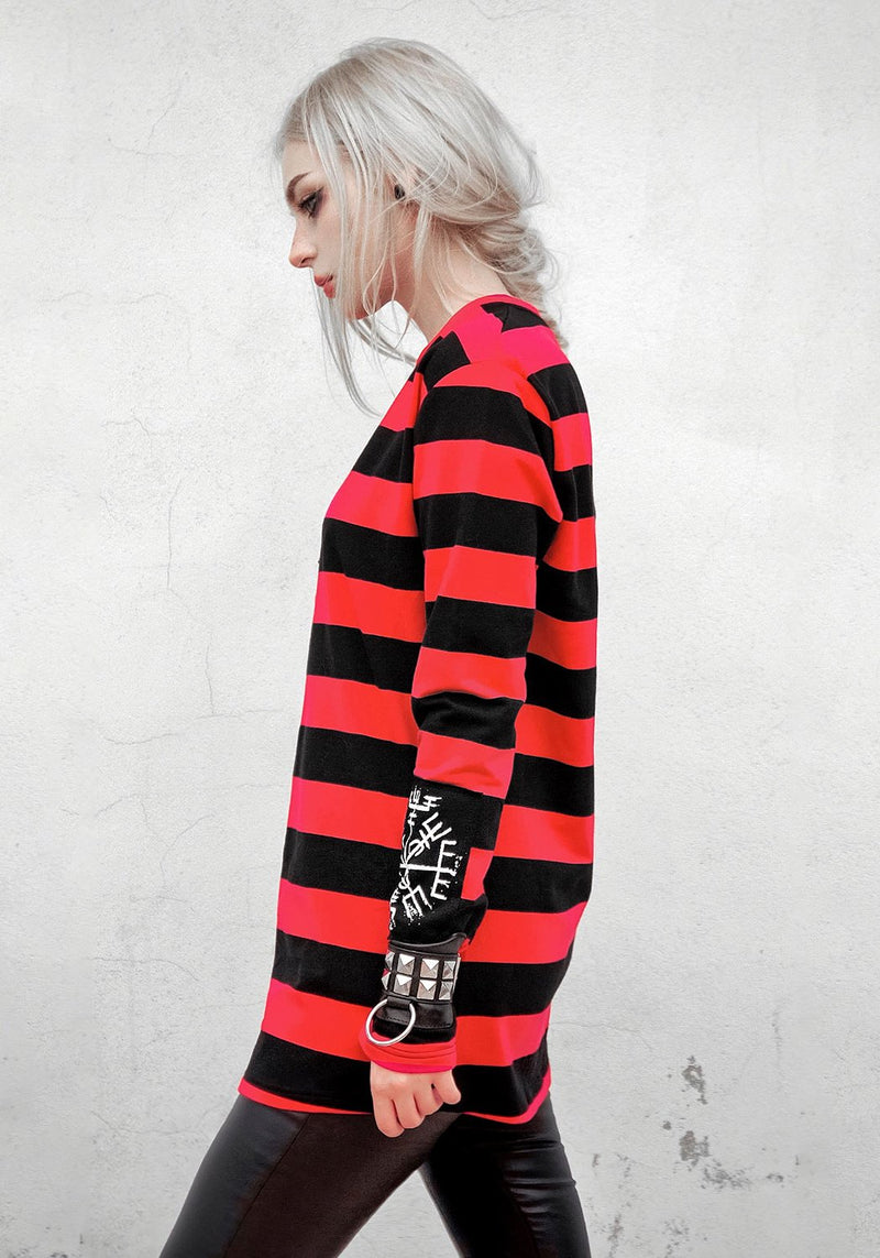 Nation Long Sleeve Stripe Tee