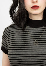 Moina Mock Neck Crop