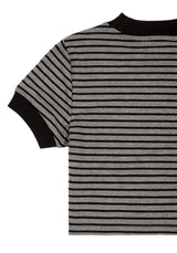 Moina Mock Neck Crop