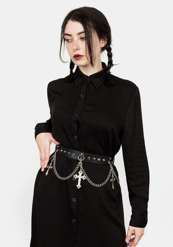LAMENT STUDDED WAIST BELT