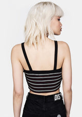 Liv Ribbed Crop Vest