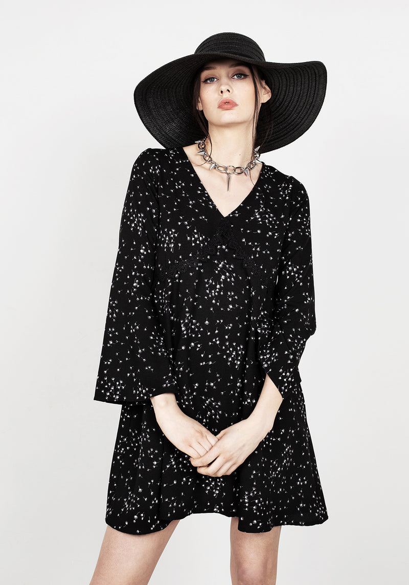 Hemlock Bell Sleeve Mini Dress