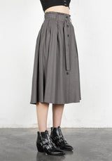 Rite Linen Skirt - Grey