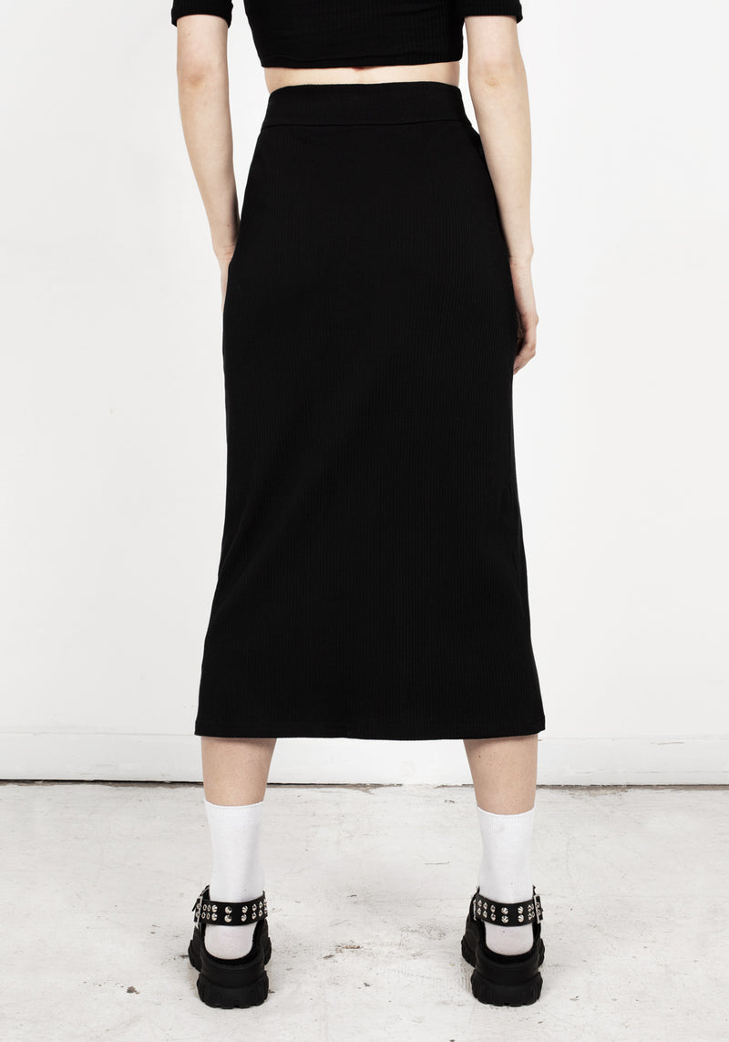 Obsidian Midi Skirt