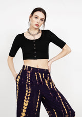 Skylar Flowy Crop Trousers