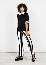 Afterlife Stripe Jersey Flares