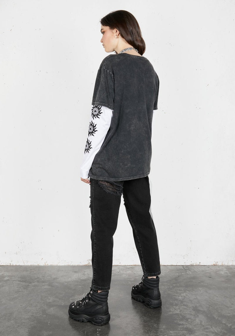 Butterfly Vintage Wash T-Shirt